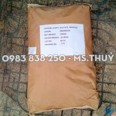 Sodium Lauryl Sulfate (SLS) Indo 25kg