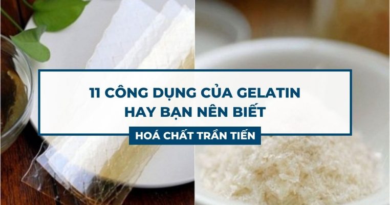 Công Dụng Của Gelatin