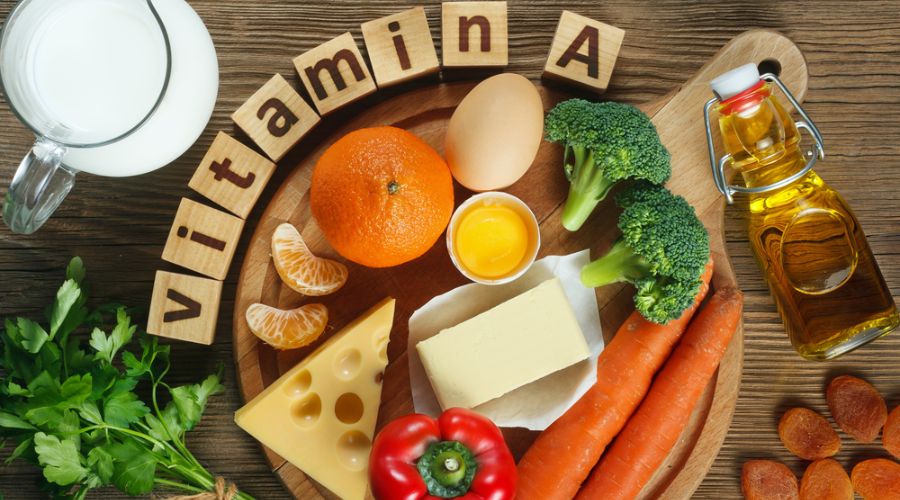 chất vitamin có trong thực phẩm nào - Vitamin A