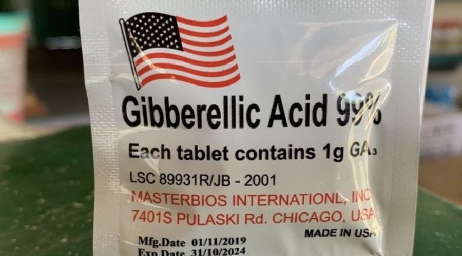 Gibberellic Acid Dư Lượng