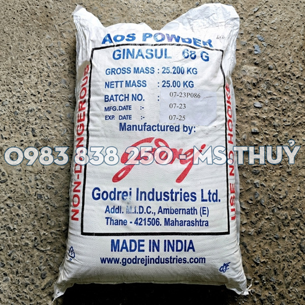 Bột AOS Powder (Alpha Olefin Sulfonate)